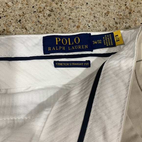 BNWOT Ralph Lauren Polo Straight Khaki Pants - Picture 2 of 2